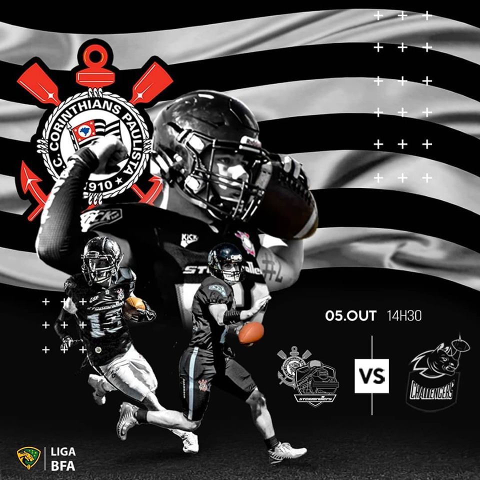 Corinthians Steamrollers conhece seus primeiros jogos na temporada 2020