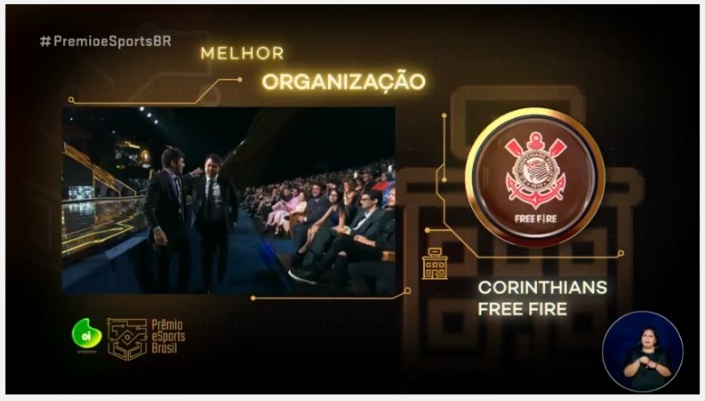 Nobru leva troféu de Craque da Galera em Prêmio eSports Brasil 2023