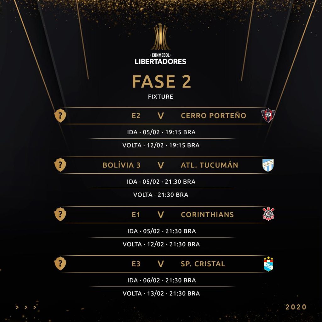 Datas e horários dos jogos do Timão na CONMEBOL Libertadores 2023