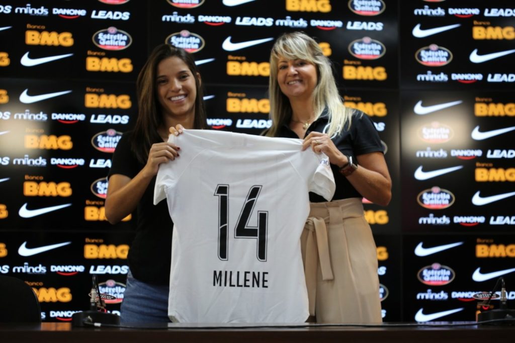 Millene, jogadora do Corinthians 