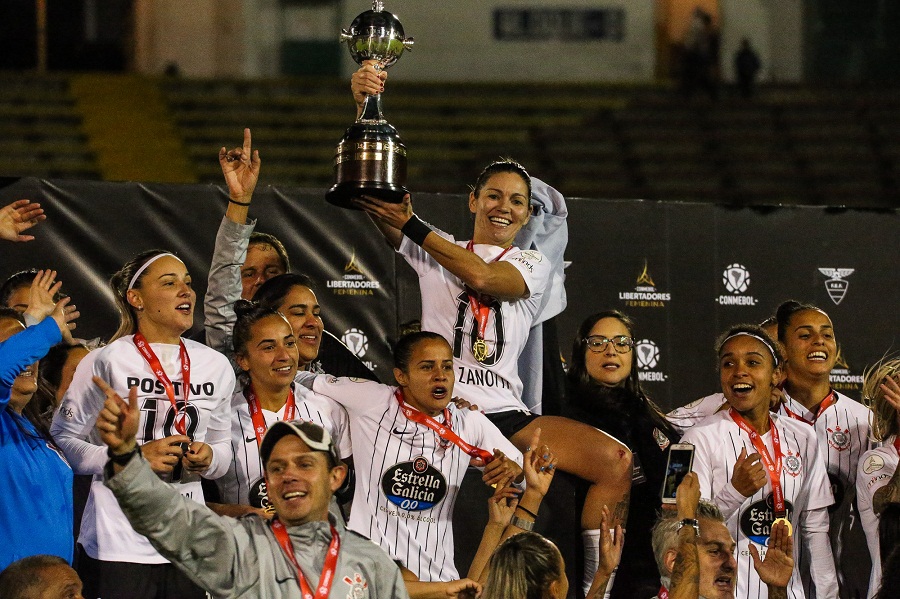 Time feminino do Corinthians na Libertadores 