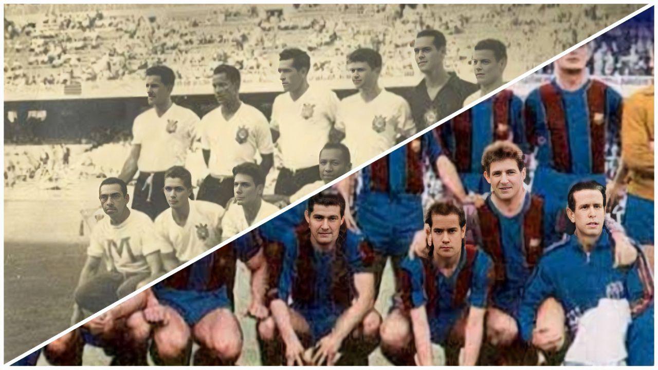 Corinthians 5x3 Barcelona, 1959