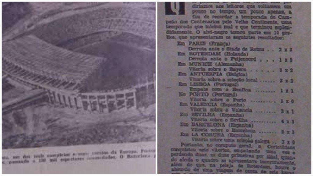 Corinthians 5x3 Barcelona, 1959