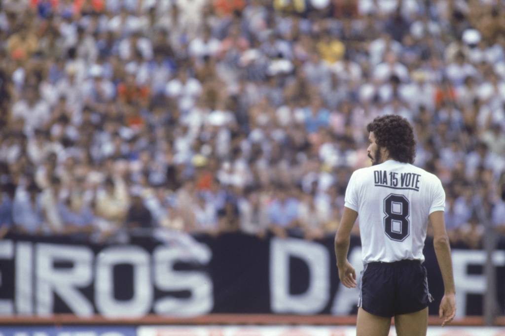 Sócrates, ídolo do Corinthians