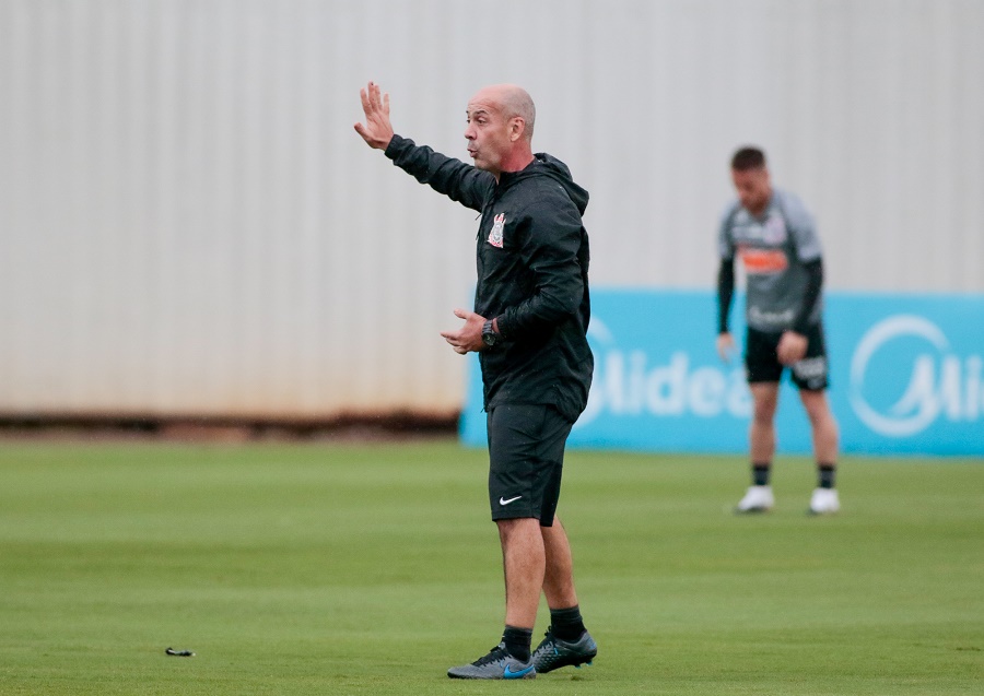 O novo preparador físico Flávio de Oliveira assume o cargo após saída de Anselmo Sbragia que se transferiu para o Cruzeiro - Foto: Rodrigo Coca/Agência Corinthians
central do timão