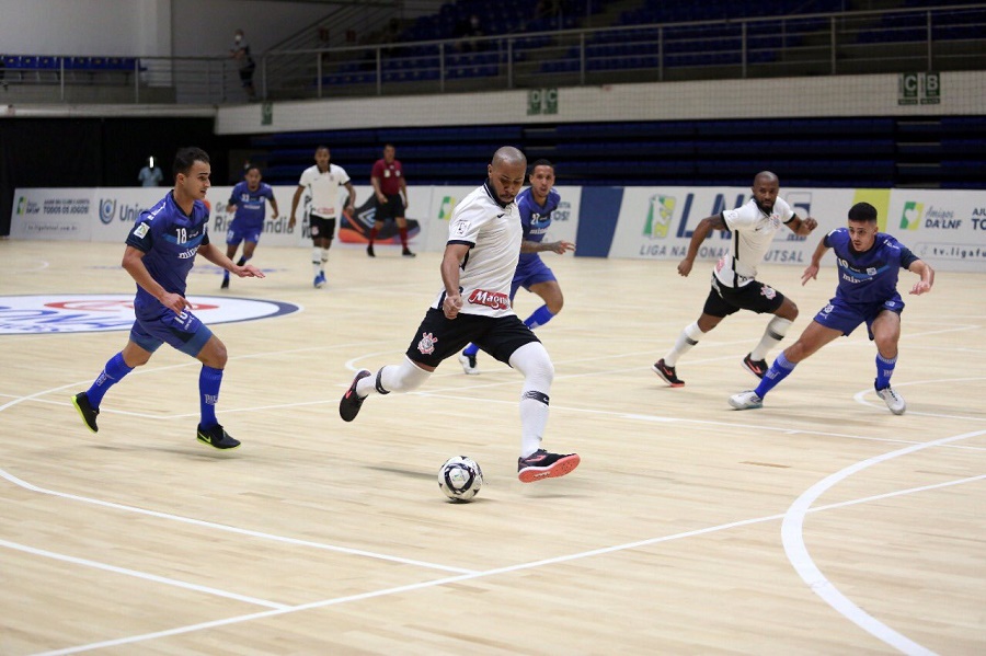 Foto: Orlando Bento/Twitter LNF
Corinthians Futsal 4x0 Minas