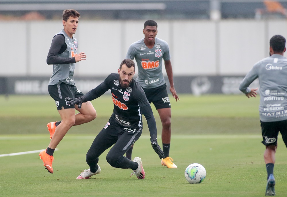 O goleiro Walter substituirá Cássio na meta do Corinthians, que foi expulso no último jogo, contra o Ceará — Foto: Rodrigo Coca/Ag. Corinthians
