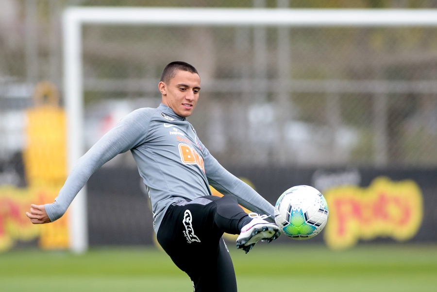 Gustavo Mantuan está convocado para período de treinos da Seleção sub-20, visando preparação para o Sul-Americano da categoria. Foto: Rodrigo Coca/Agência Corinthians