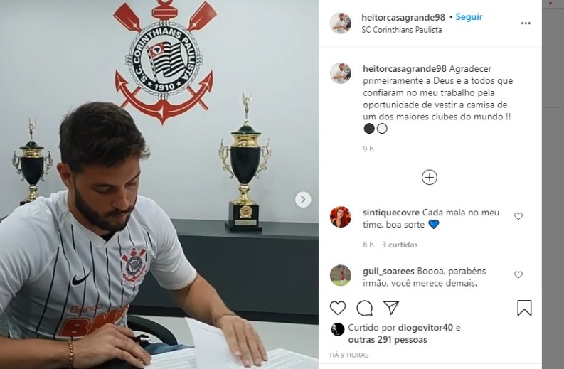 Ex-zagueiro de Guarani e Corinthians, assume time da última divisão mineira  — Gazeta MS - Acesse Credibilidade