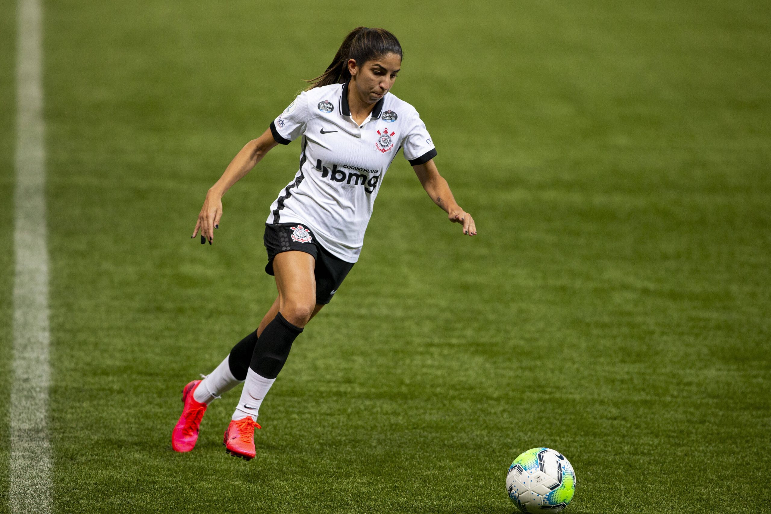 Jogadoras do Corinthians Futebol Feminino venceram o Juventus por 4 a 0