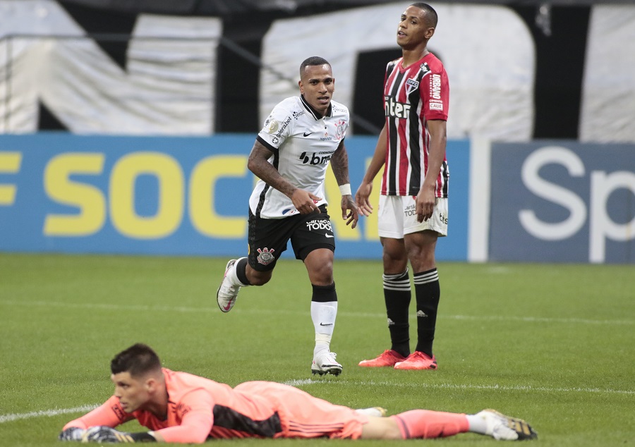 O meia Otero marcou para fazer Corinthians 1 x 0 São Paulo. Foto: Rodrigo Coca/Ag. Corinthians
