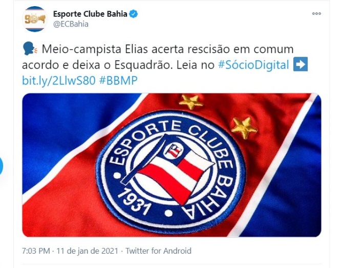 Reprodução Twitter
