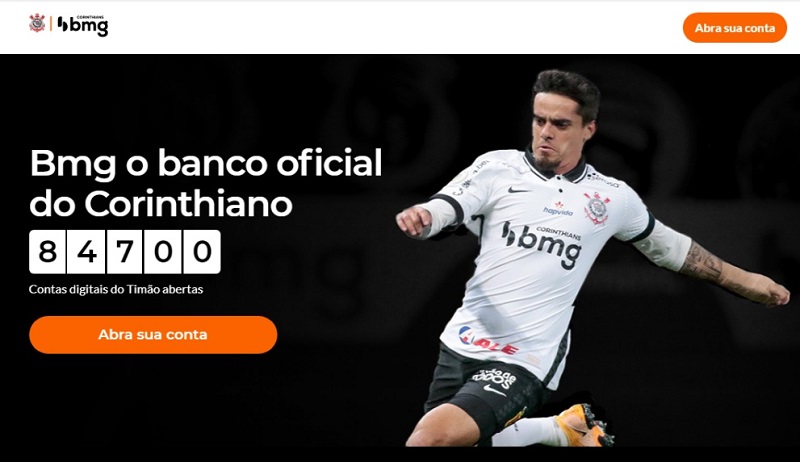 reprodução site Meu Corinthians BMG
