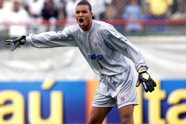 Corinthians Campeão Mundial 2000. Escalação: Dida, Kléber, Fábio