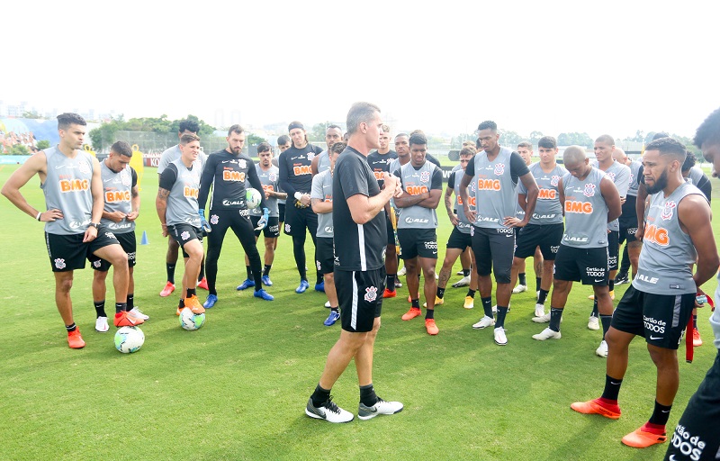 Atividade no CT do Corinthians - foto Rodrigo Coca/Agência Corinthians
