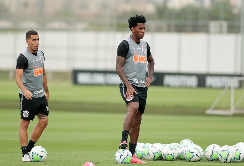 Gabriel e Gil cumpriram suspensão e voltam contra o Red Bull Bragantino - Foto Rodrigo Coca Ag. Corinthians
