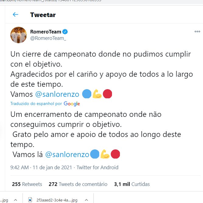 Reprodução Twitter
