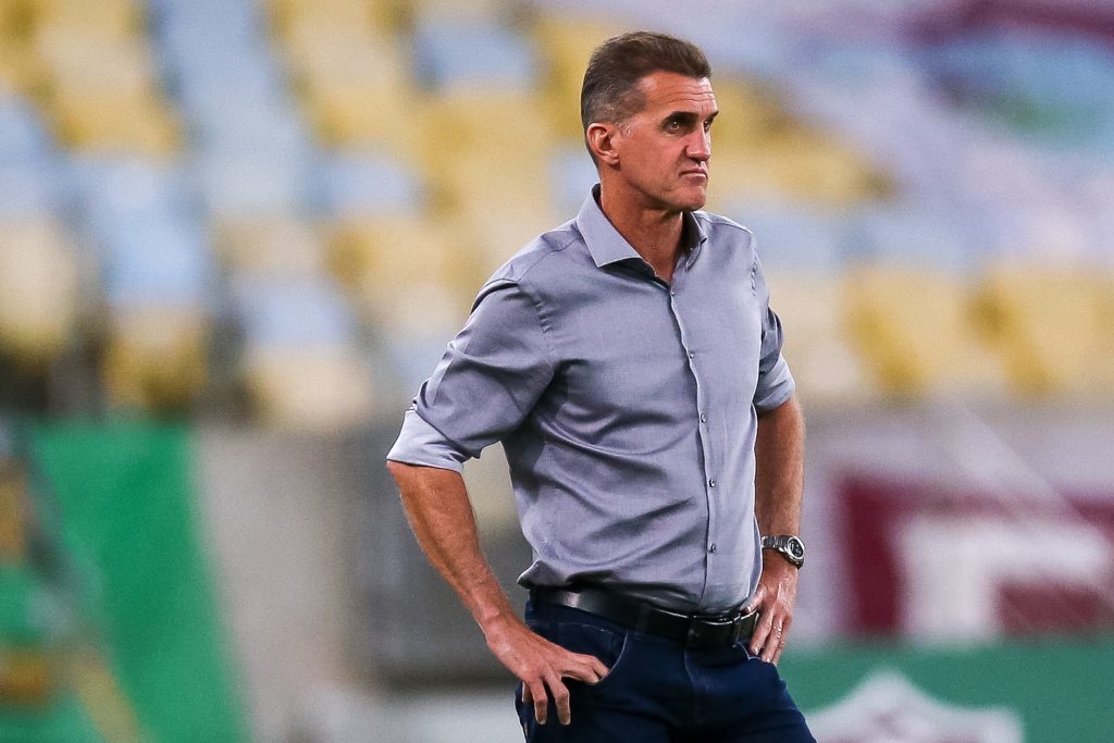 Mancini manda recado à Fiel sobre reestruturação:  "Depende muito de você que está aí". (Foto: Buda Mendes/Getty Images)