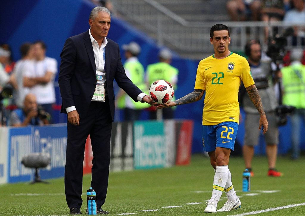 Tite fala sobre Fagner e ex-jogadores do Corinthians: "Estão numa seleção de atletas importantes". (Foto: Rodolfo Buhrer/La Imagem/Fotoarena)