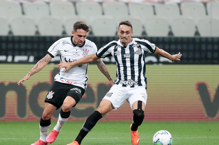 Corinthians e Santos na Neo Química Arena, pela 14ª rodada do Campeonato Brasileiro - Fotos: Rodrigo Coca/Agência Corinthians
