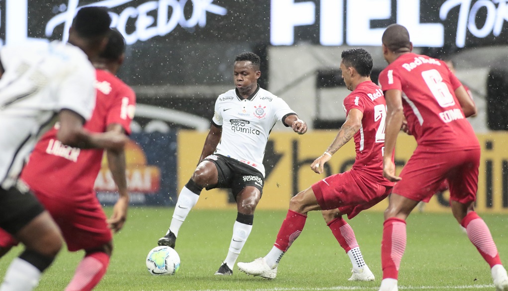 Cazares no jogo Corinthians x Red Bull Bragantino pelo Brasileirão. Foto: Rodrigo Coca/Agência Corinthians 
