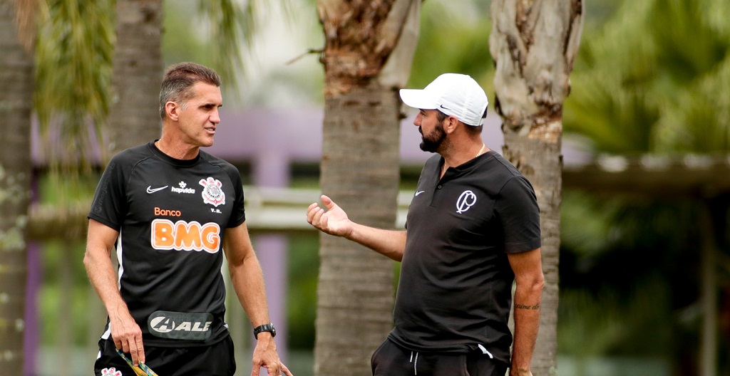 mancini e danilo Foto: Rodrigo Coca / Ag. Corinthians
