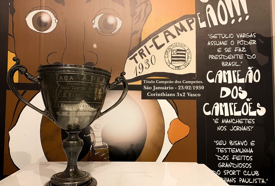 Campeão dos Campeões. taça da apea Foto: Corinthians