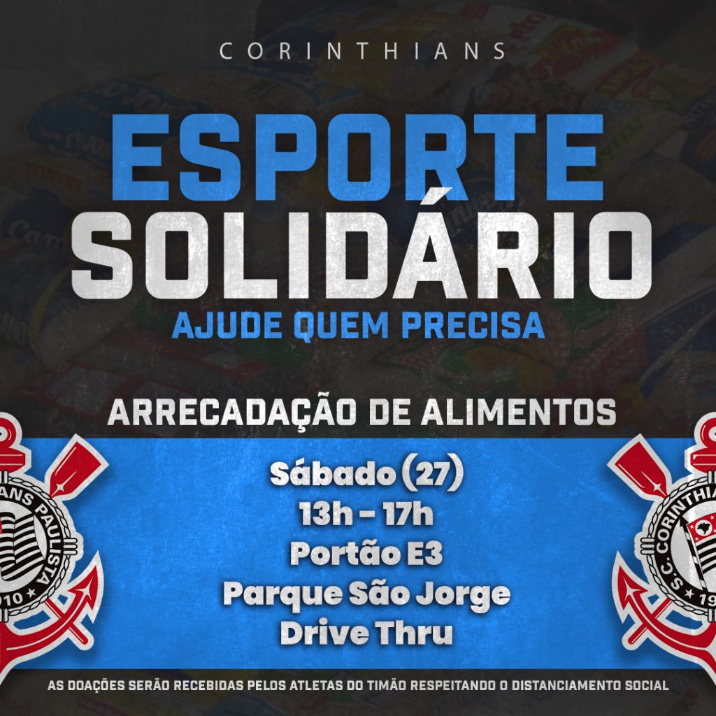 Imagem Flyer Divulgação Corinthians
