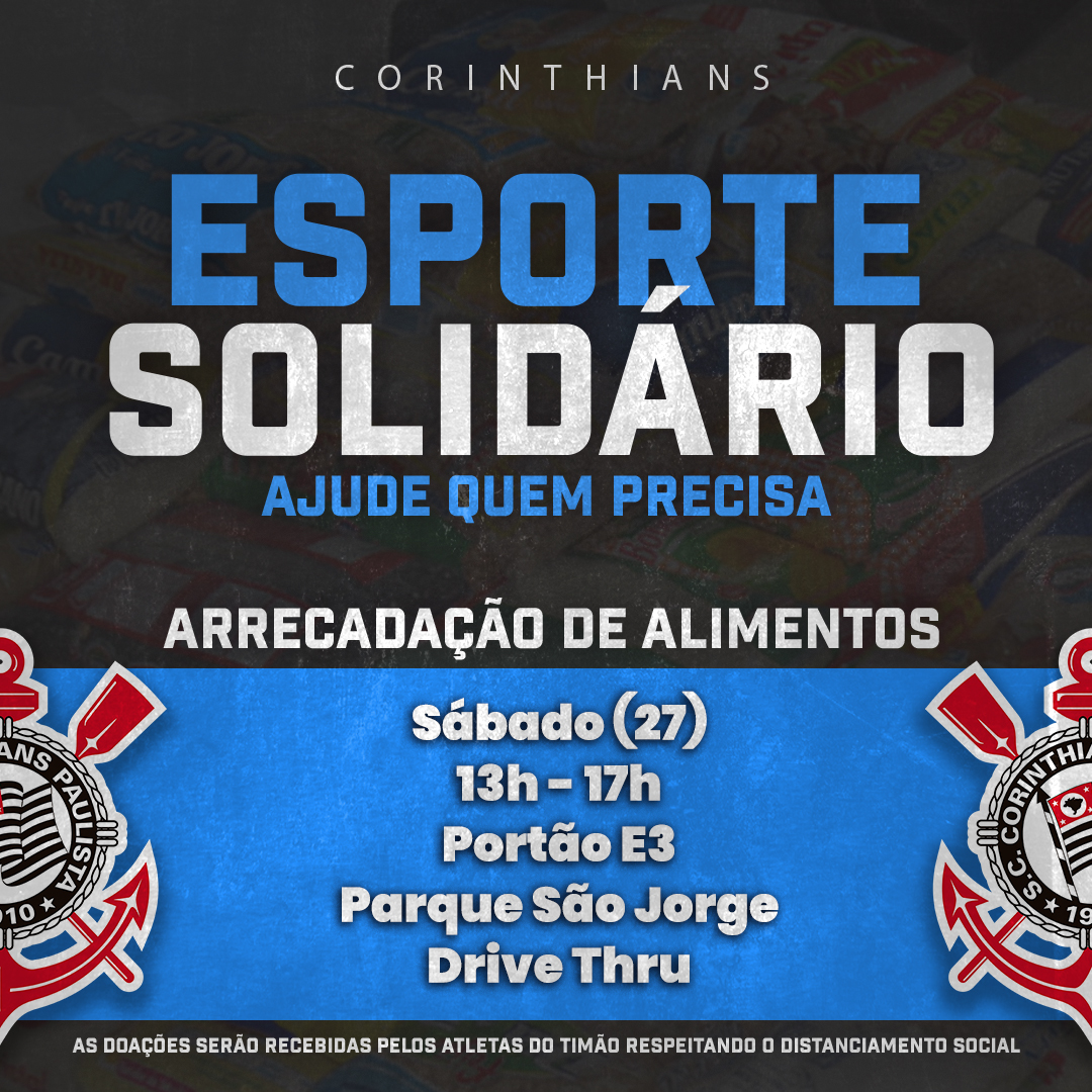 Imagem Flyer Divulgação Corinthians