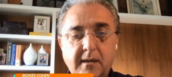 Moisés Cohen, presidente do Comitê Médico da Federação Paulista de Futebol. Imagem Reprodução Vídeo Globo Esporte