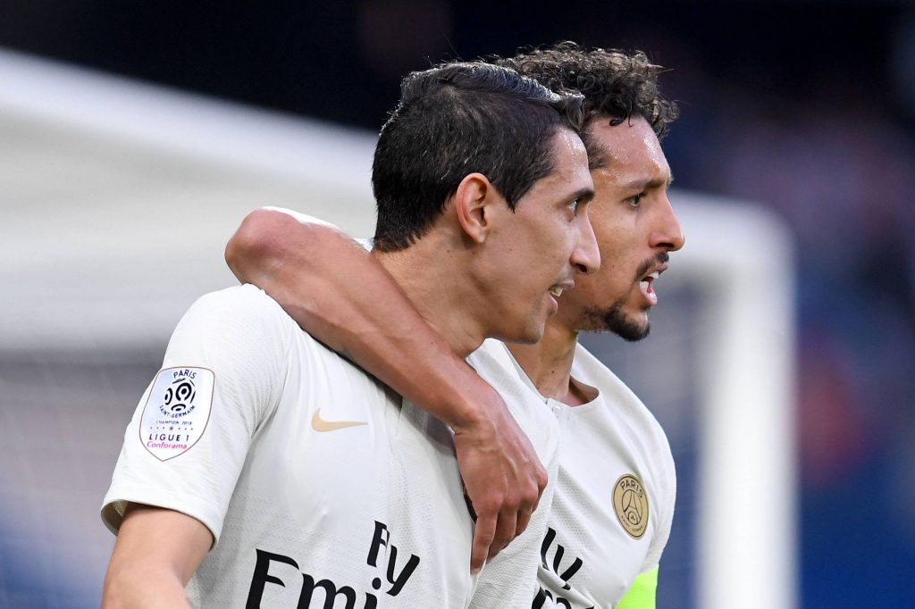 Pais de Marquinhos, ex-Corinthians, são sequestrados durante jogo do PSG. (Foto:FEP/Panoramic) 