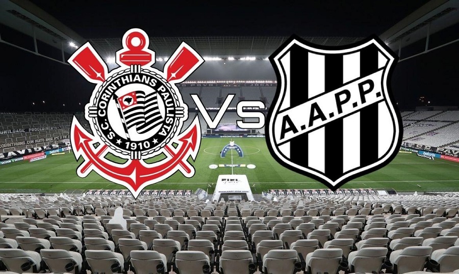 Corinthians x Ponte tem início às 11h da manhã. Foto/montagem Reprodução CdT 