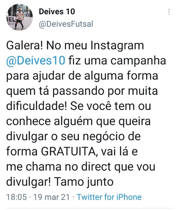 Foto: Reprodução Twitter