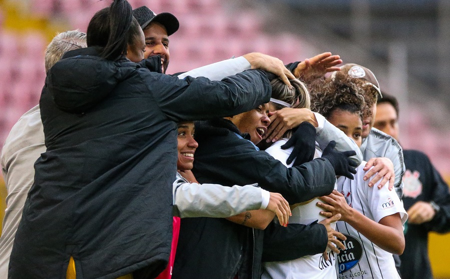 Pela Libertadores 2019, o Corinthians venceu o Santiago Morning por 2x0, também nas quartas de final. Foto Bruno Teixeira AgCorinthians
