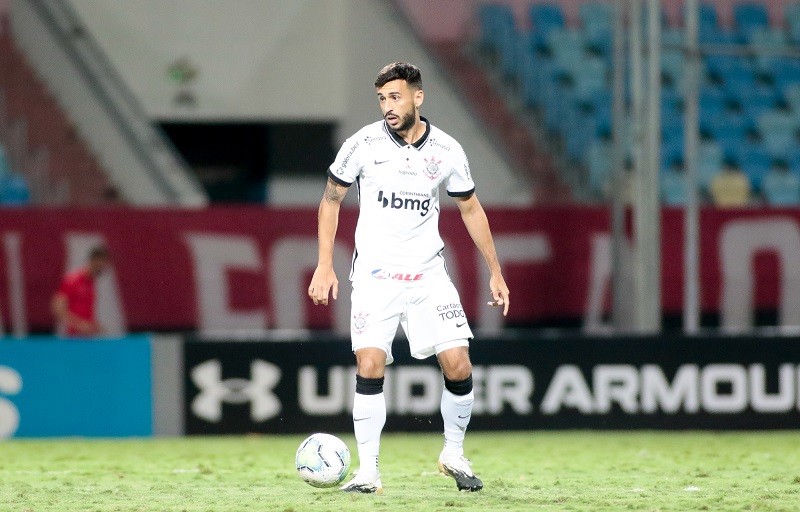 Imagem Nº 169218 - Foto: Rodrigo Coca/Agência Corinthians | Imagens da partida entre Atlético-GO e Corinthians, neste sábado (07/11/2020), no Estádio Olímpico Pedro Ludovico, em Goiânia-GO, pela 20ª rodada do Campeonato Brasileiro 2020. Na foto: Camacho
