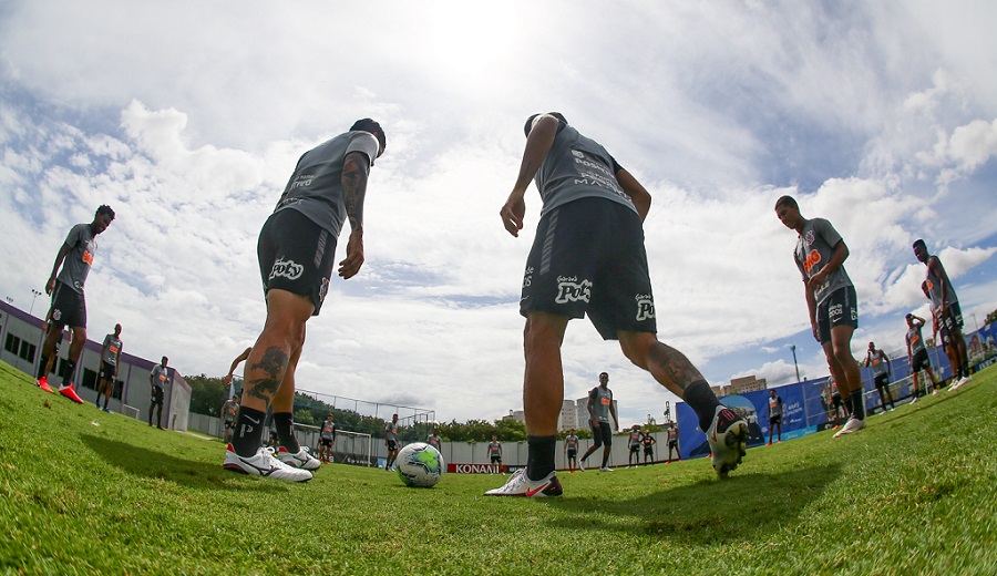 Em 2020 o Corinthians manteve 36 atletas no elenco. Foto Rodrigo Coca AgCorinthians