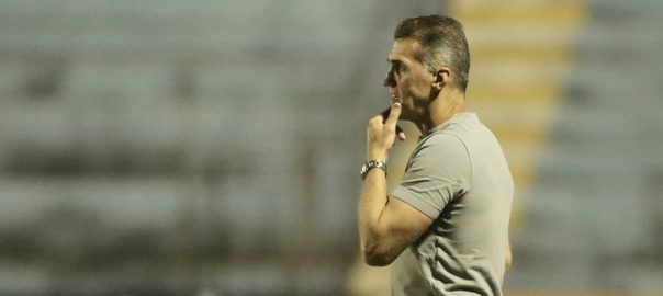 Técnico Vagner Mancini comandando o Corinthians diante do Salgueiro, nesta quarta (17). Foto Rodrigo Coca / Ag Corinthians