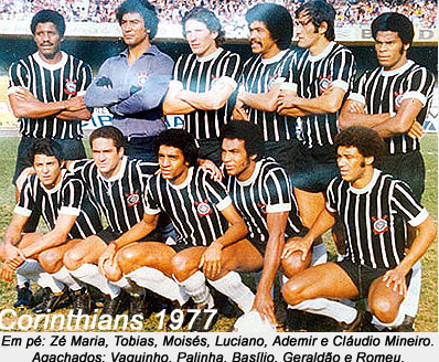 Corinthians 1977 - Reprodução Revista Placar