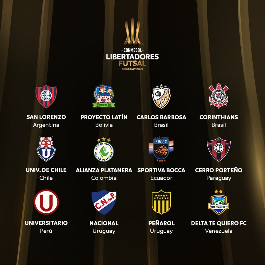 Sorteio da Libertadores Futsal acontece na terça; Corinthians está no