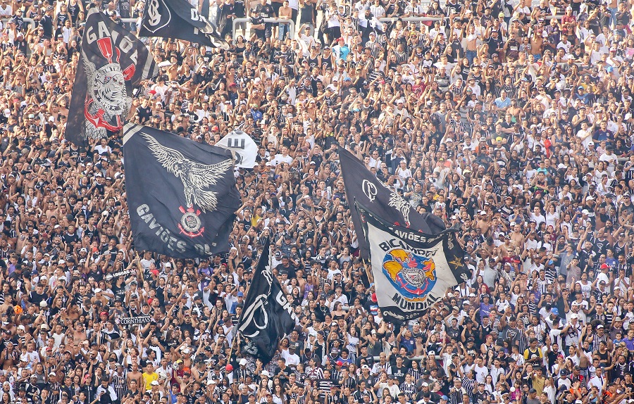 São Paulo,SP,Brasil,29/08/2018-COPA LIBERTADORES-2018- Torcida do  Corinthians  partida pela copa Libertadores da America . 2018. Foto Rodrigo coca/Eleven