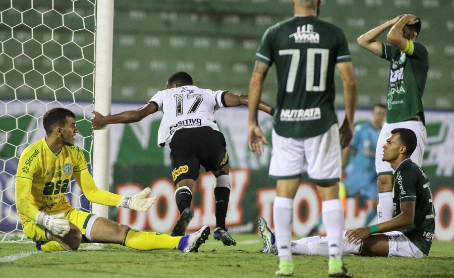 Cauê marca seu primeiro gol com a camisa do Timao. Foto Rodrigo Coca Ag Corinthians