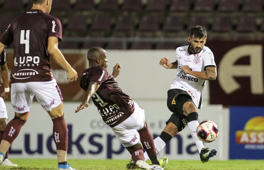 Camacho foi o autor do gol do Corinthians na derrota para a Ferroviária. Foto Rodrigo Coca Ag Corinthians
