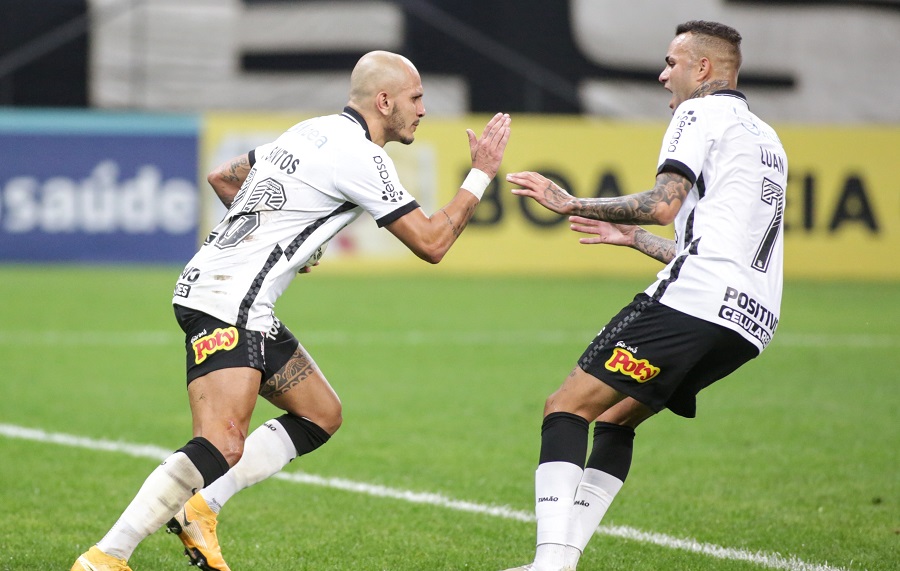 Fábio Santos marcou de pênalti para fazer Corinthians 1x1 São Bento. Foto  Rodrigo Coca Ag Corinthians