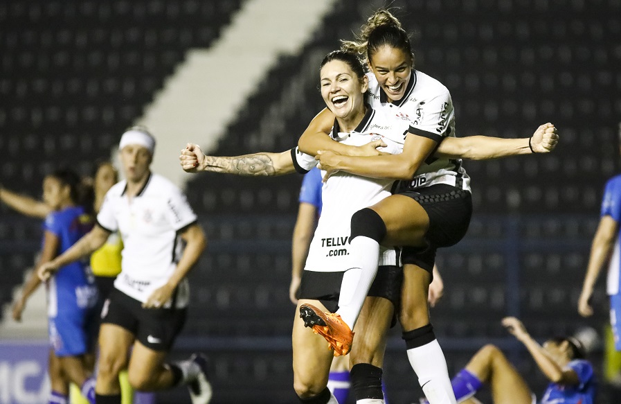 Partida entre Corinthians X Napoli, realizado esta noite na fazendinha, jogo valido pela primeira rodada do Campeonato Brasileiro Feminino 2021.  São Paulo, SP, Brasil - 17/04/2021. Foto: ©Rodrigo Gazzanel / Ag. Corinthians