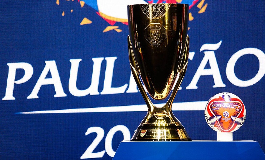 Trofeu do Campeonato Paulista 2021 - Foto Divulgação FPF