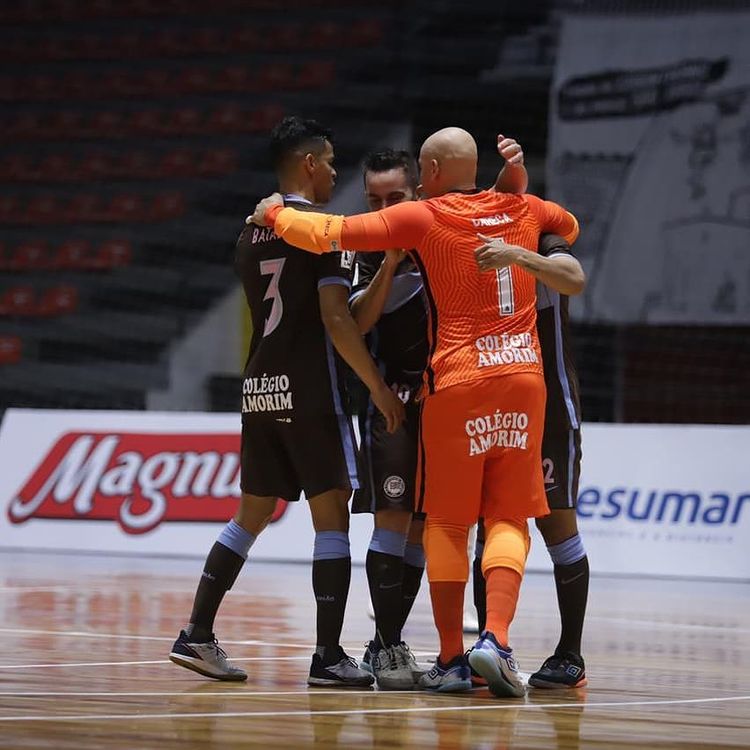 Apesar do empate, Corinthians avança para próxima fase da Copa do Brasil de Futsal. (Foto: Reprodução/Corinthians)