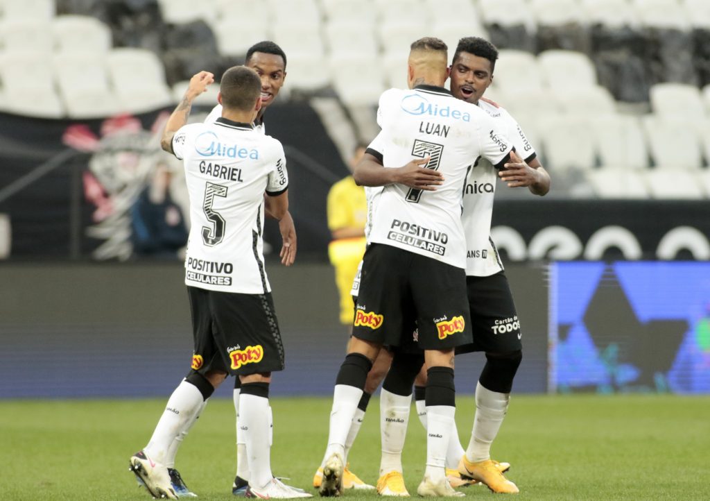 Jemerson analisa Corinthians e comemora os dois gols marcados: "Estou feliz". (Foto: Rodrigo Coca/Ag. Corinthians)