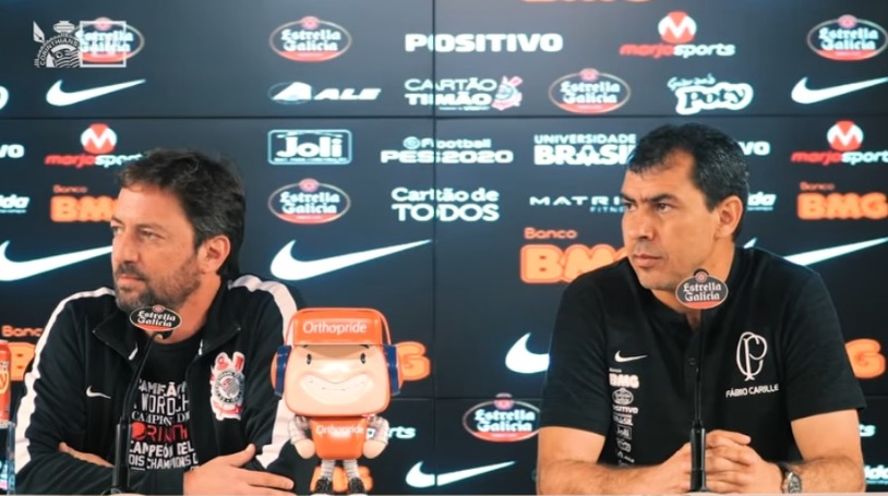 Duílio explica voto na limitação de treinador: "Eu sou contra a troca de técnicos". (Foto: Reprodução/Corinthians)