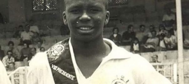 Wladimir ainda juvenil na base do Corinthians. Foto: Reprodução Instagram ﻿