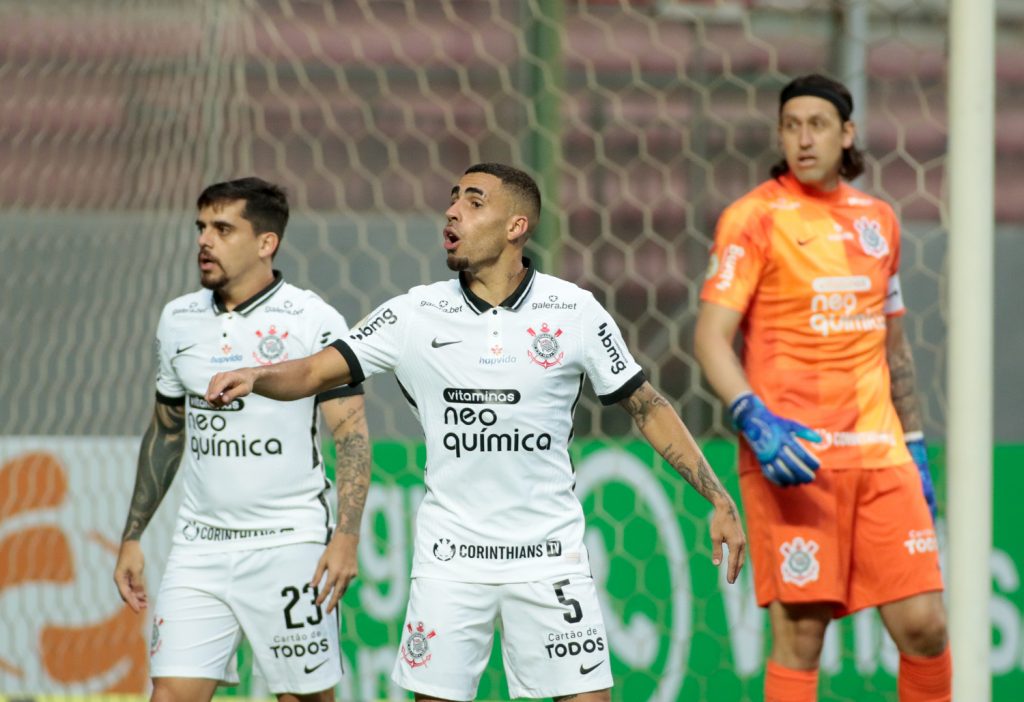 Gabriel marca seu primeiro gol em Derby atuando pelo Corinthians. (Foto: Rodrigo Coca/Ag. Corinthians)